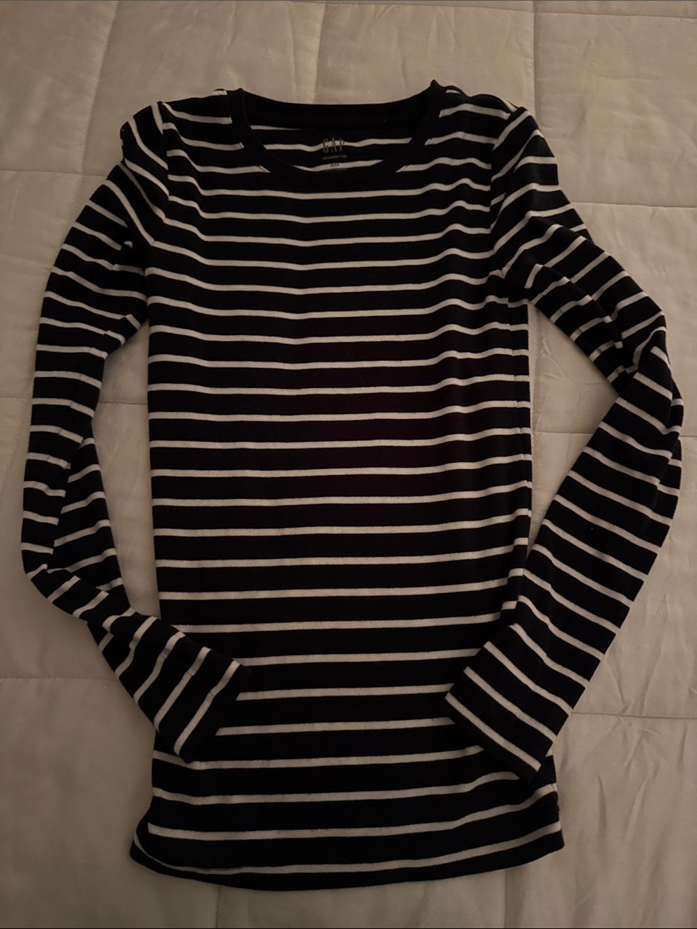 GAP modern tee striped long sleeve XXS